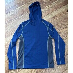 Spyder Men’s Midweight High Performance Comfort Baselayer Hoodie Blue Size Small